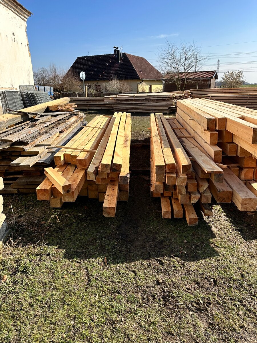 Stavení řezivo -trámy - 4