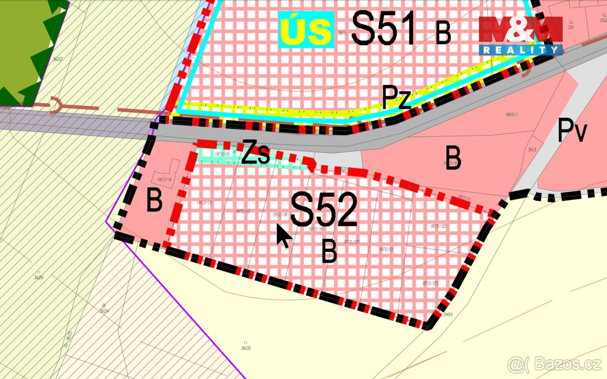 Prodej pozemku k bydlení, 1412 m², Suchdol nad Lužnicí - 4
