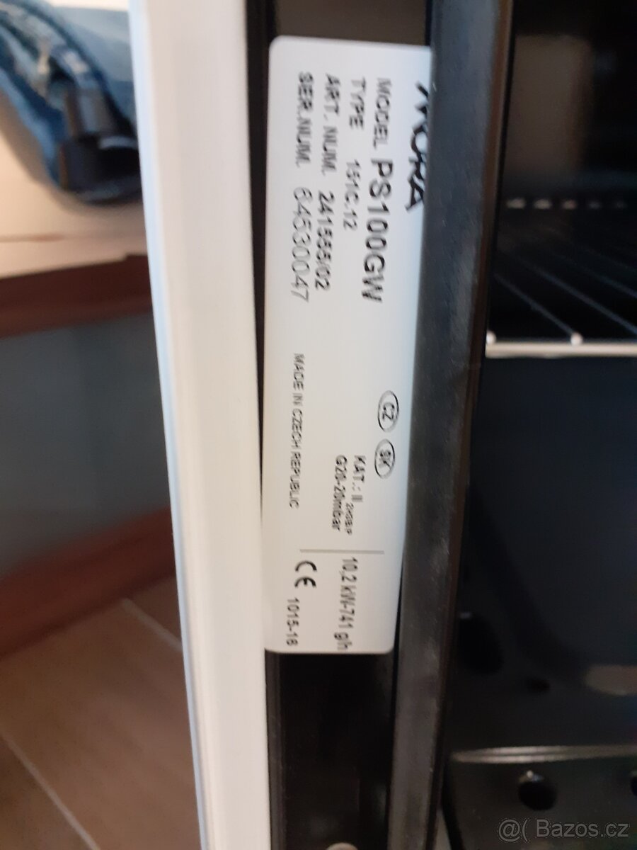 Plynový sporák Mora - 4