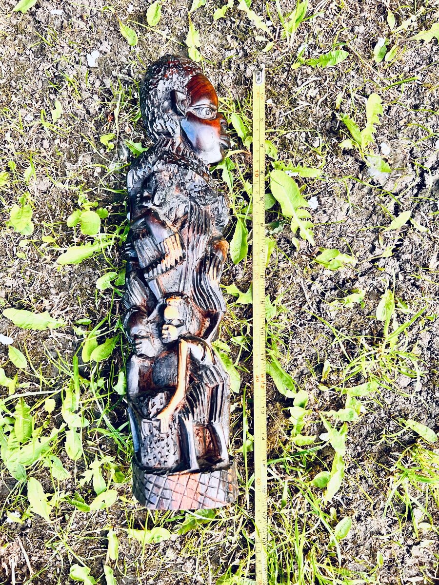 Soska eben Afrika orientalni dekorace - 4