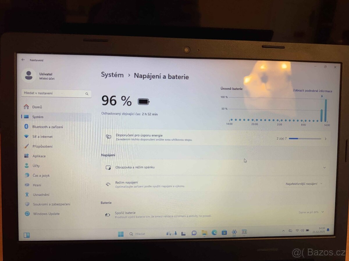 Všestranný Lenovo IdeaPad 100 (i3, 8GB 256GB SSD) - 4