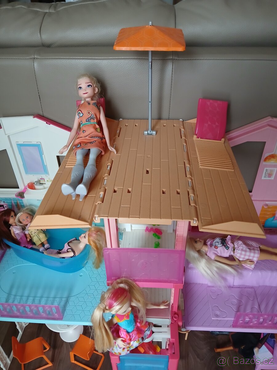 Barbie dům s výtahem Mattel - 4