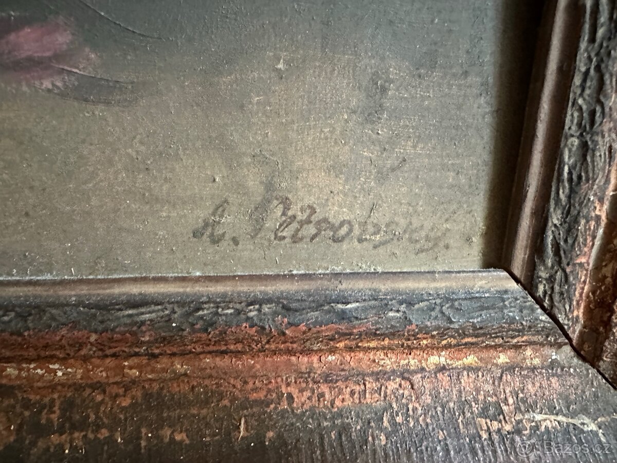 Obraz plátno A. Petrovský ?? Kytice - 4