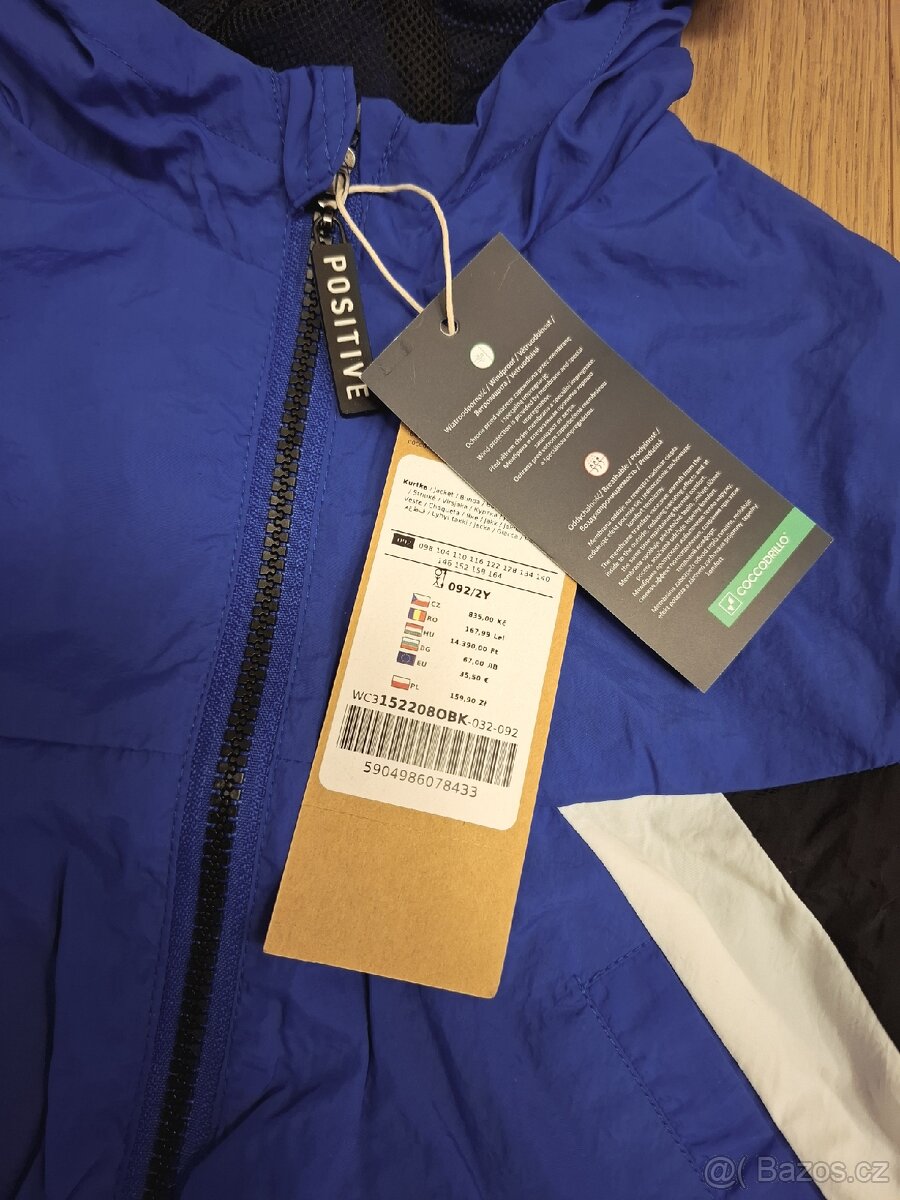 Chlapecká šusťáková bunda Coccodrillo - 4