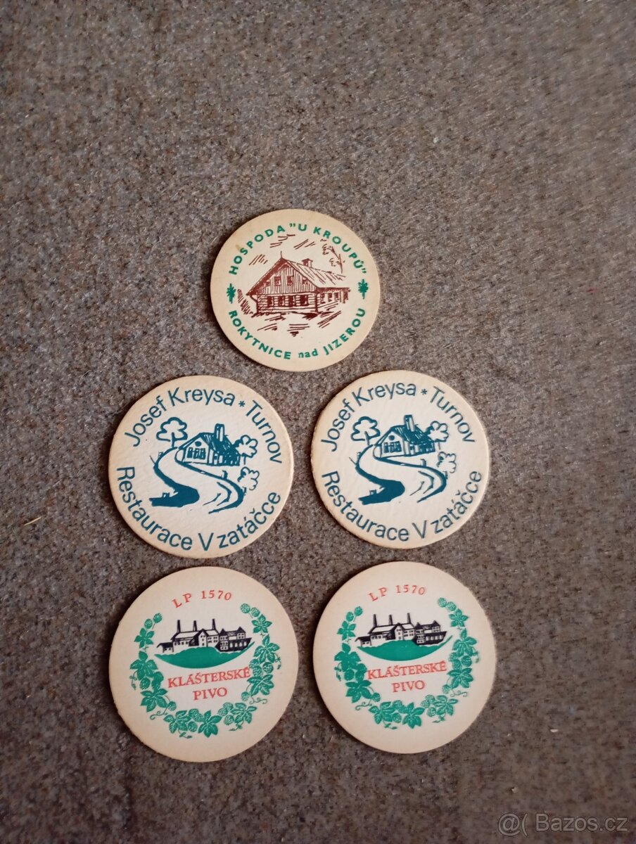 Pivní tácky 33 kusů - 4