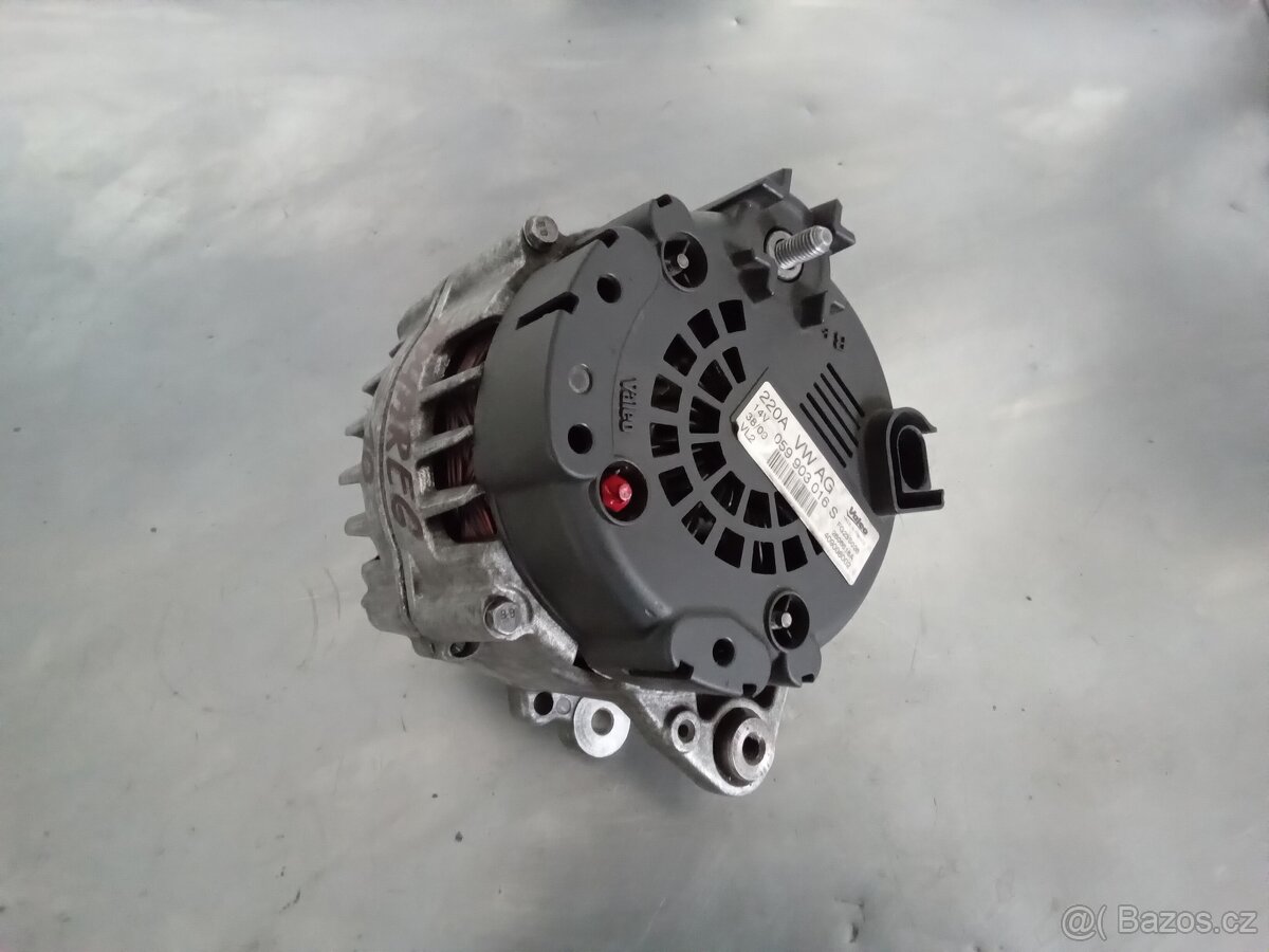 VW Touareg 3.0 tdi do roku 2010 alternátor, starter - 4