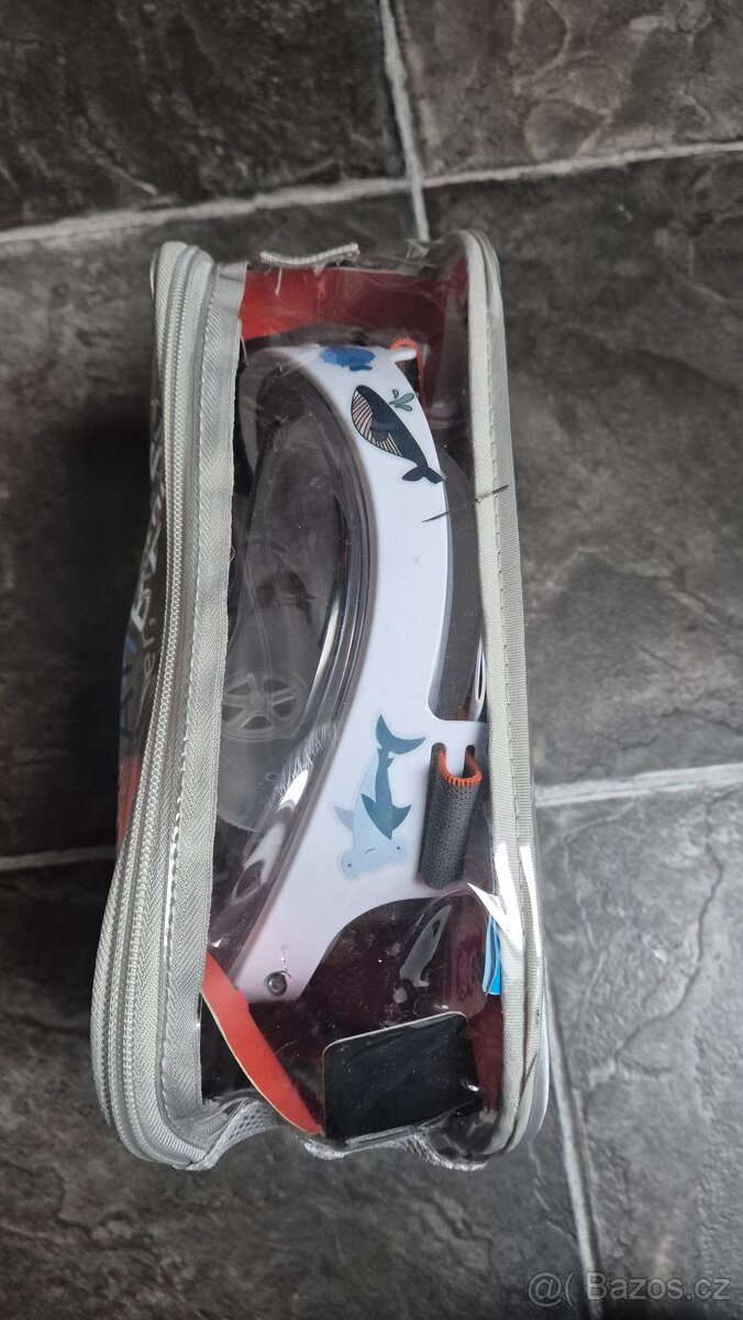 Obličejová maska k potápění junior - 4