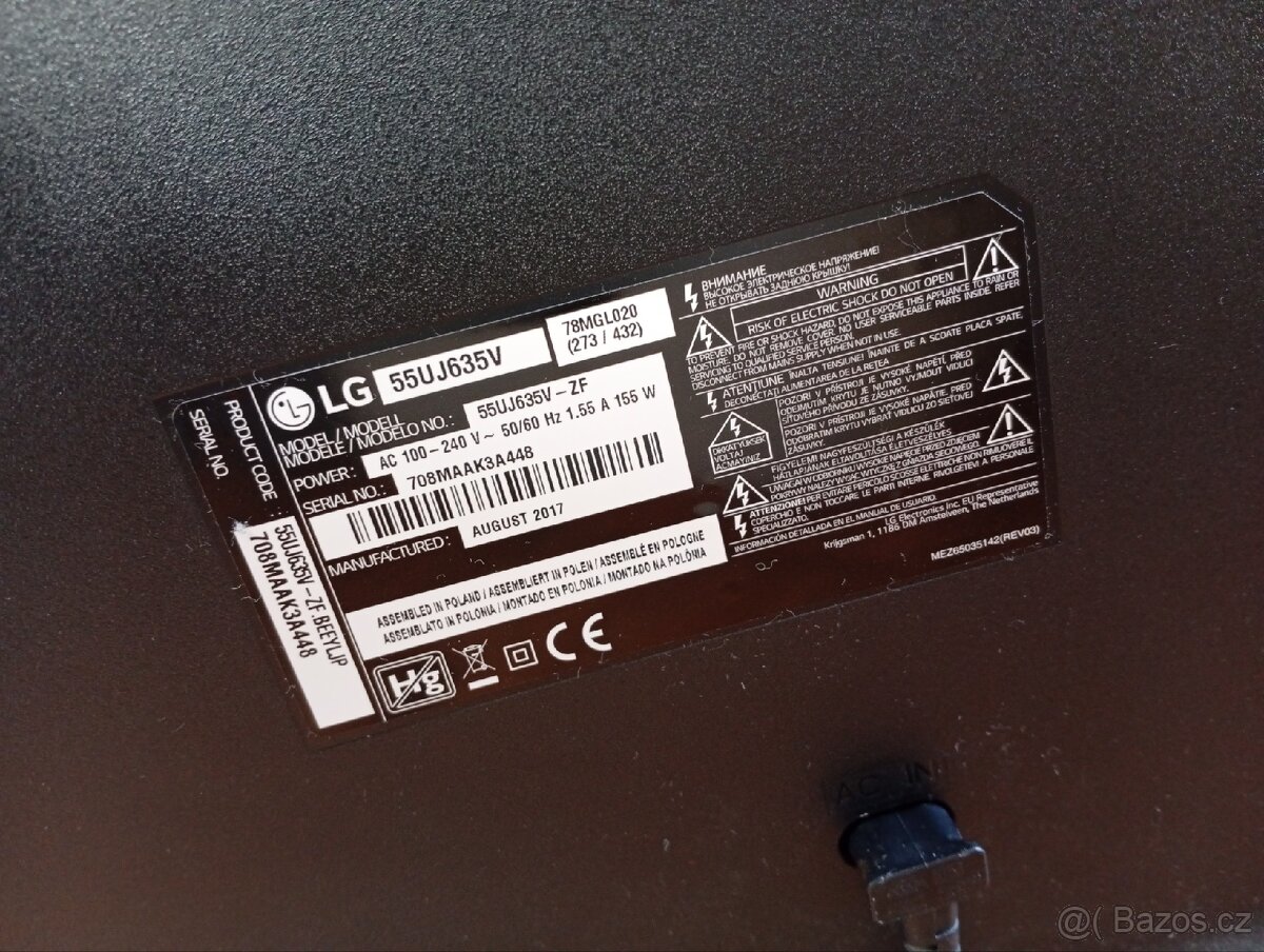 Led Smart LG 140cm. 4K - 4