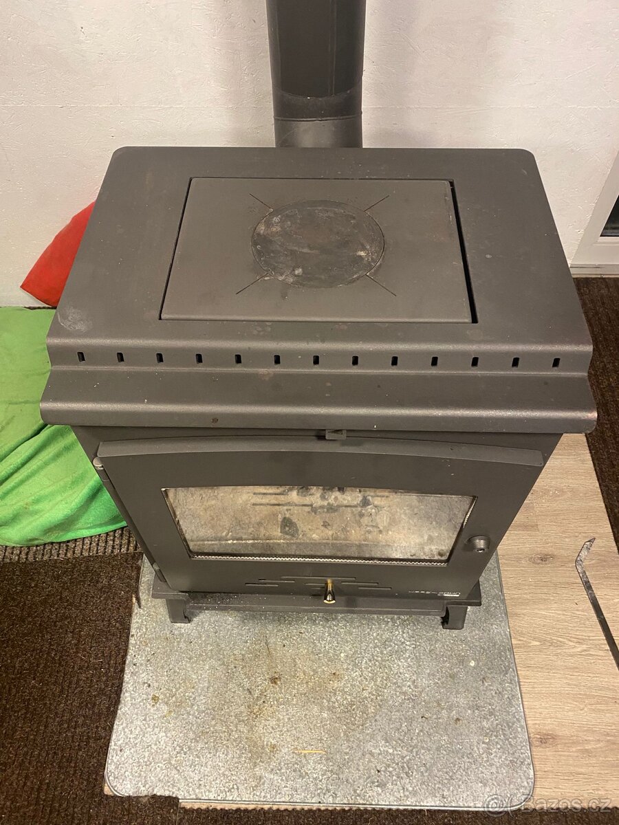 Krbová kamna ARKTIC 12 s plotýnkou - 4