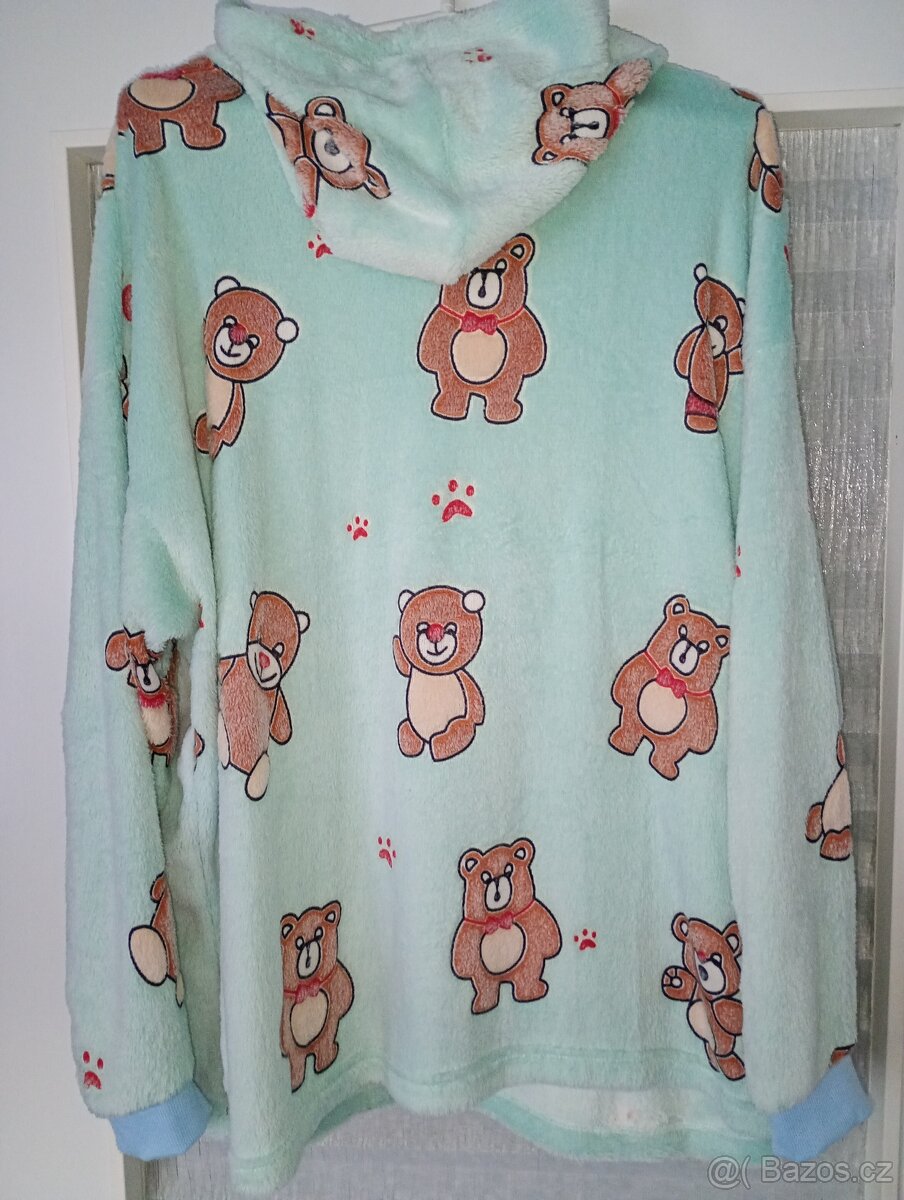 Nová unisex dětská teplá mikina Méďa - 4