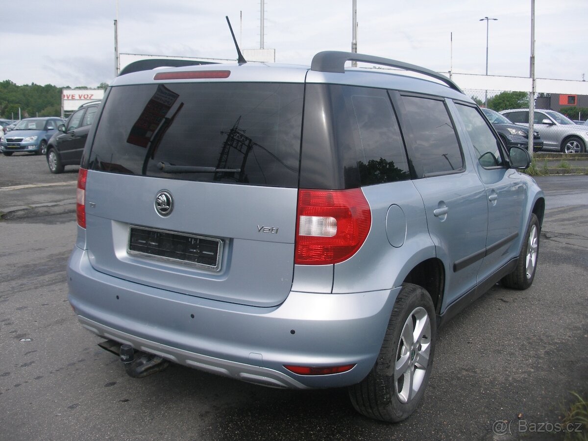ŠKODA YETI,2.0TDi,81KW,KOUPENO ČR,SERVISKA - 4