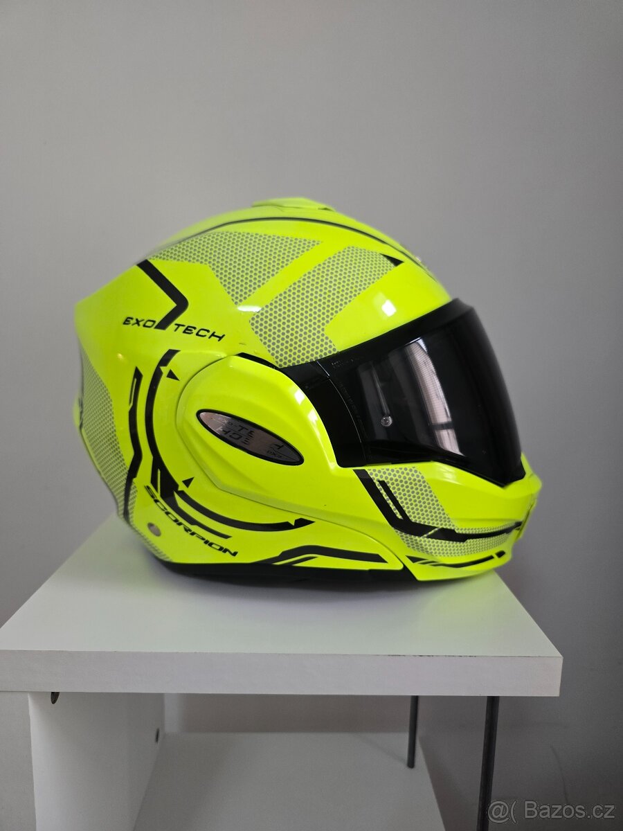 Helma Scorpion EXO-TECH Neon Yellow XL - 4