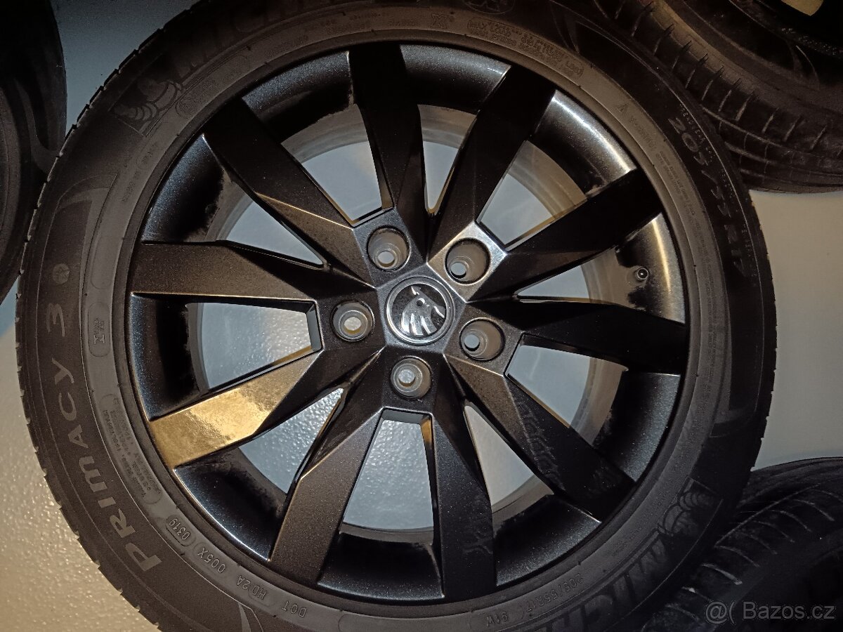 ZANOVNI letní 17" CRYSTAL BLACK ORIGNAL SKODA OCTAVIA SCOUT - 4