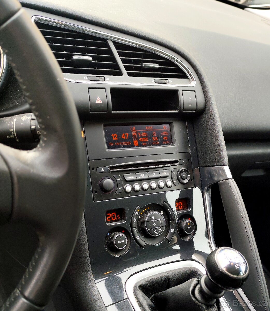 Peugeot 3008 SUV/Kombi původ CZ jediný majitel 1.6HDi 2013 - 4