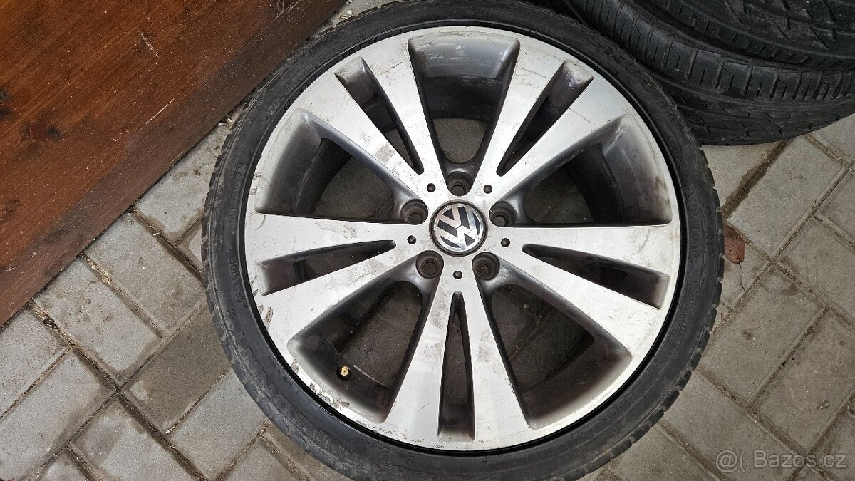 Sada Alu 5x112 R18 Volkswagen NA OPRAVU - 4
