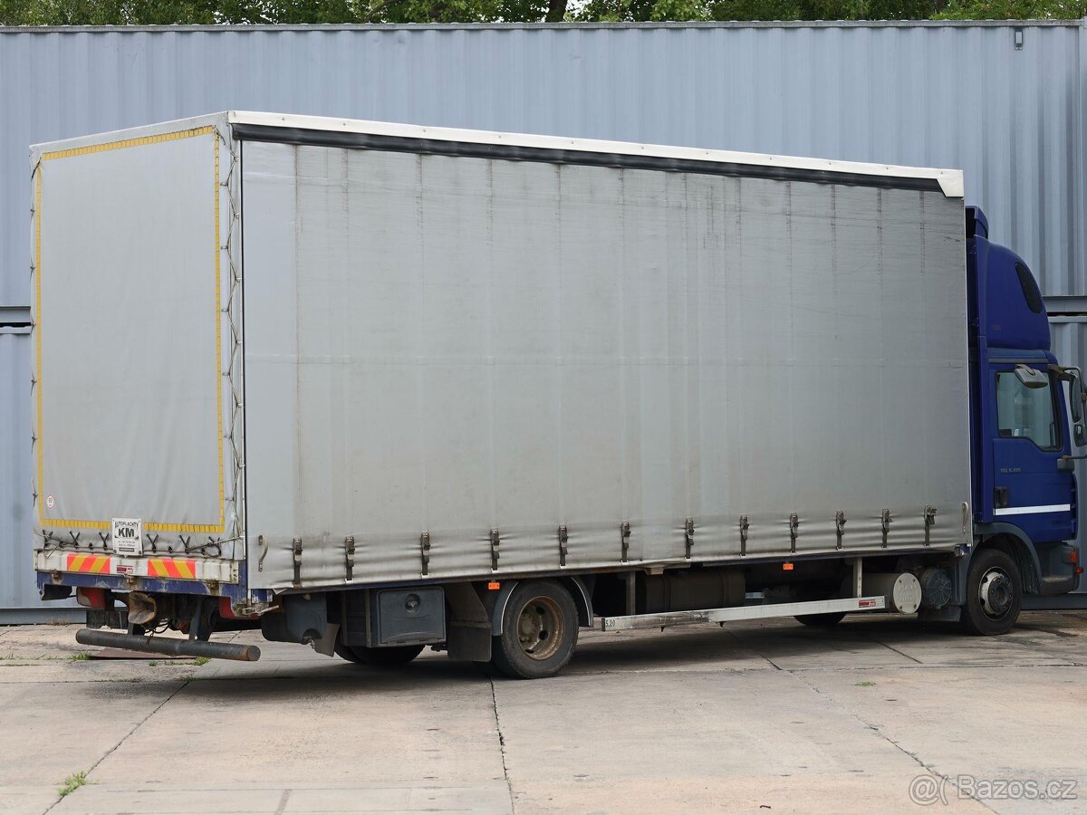 MAN TGL 8.180, 18 PALET, TŘÍSTRANNÁ SHRNOVACÍ PLACHTA, ZÁNOV - 4