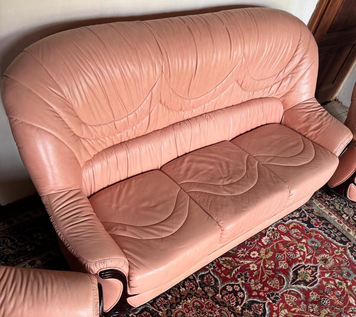 Luxusní italská kožená sedací souprava 3+1+1, 5252 - 4