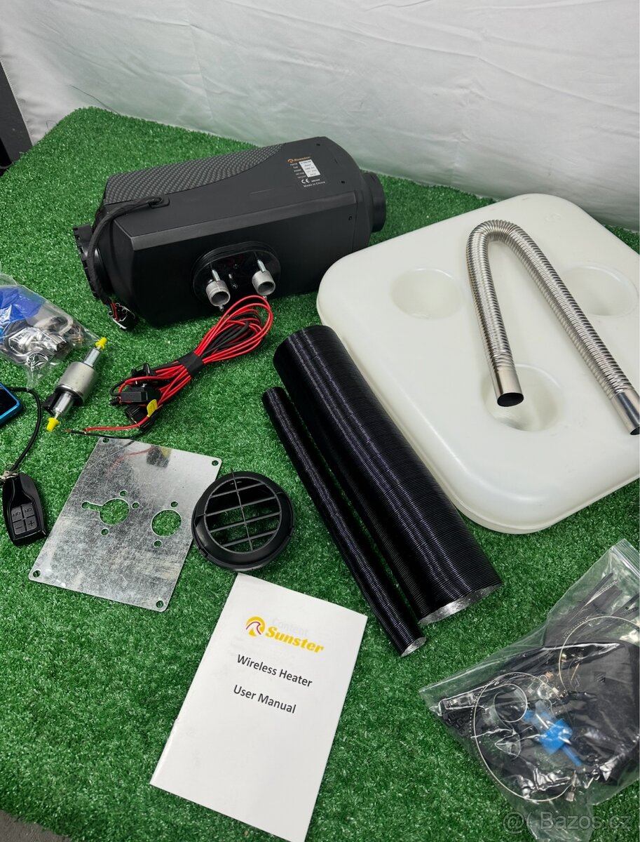 Nezávisle naftové topení 8 KW 12V - 4