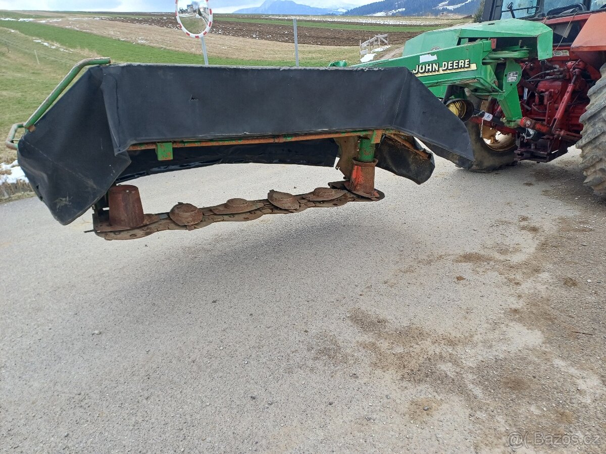 Diskova sekacka, kosacka, john deere, Kuhn 2,4m - 4