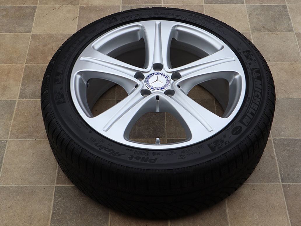 18" Alu kola = 5x112 = MERCEDES E-CLASS W213 – ZIMNÍ+ČIDLA - 4