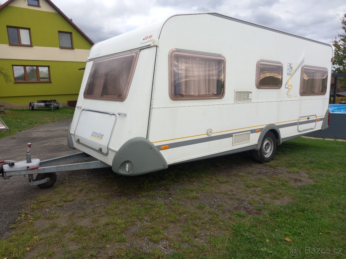 Prodám karavan KNAUS SUDWIND 500 .. MARKIZA - 4