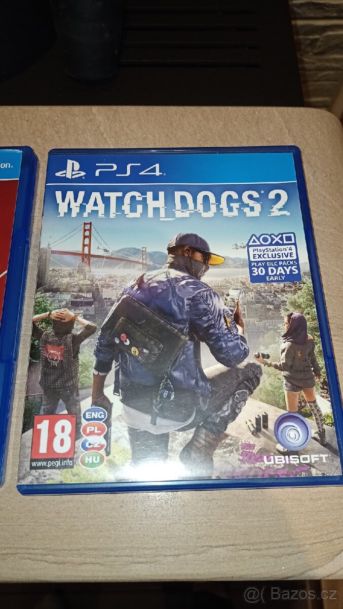 PS4 hry - Days Gone, Watch dogs 2, Spiderman - 4