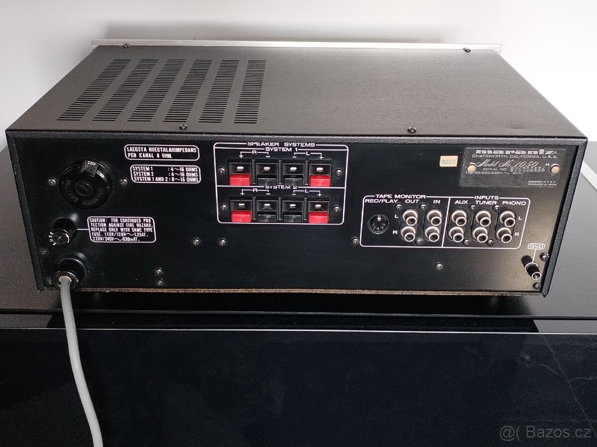 Marantz 1050 – vintage zesilovač - 4