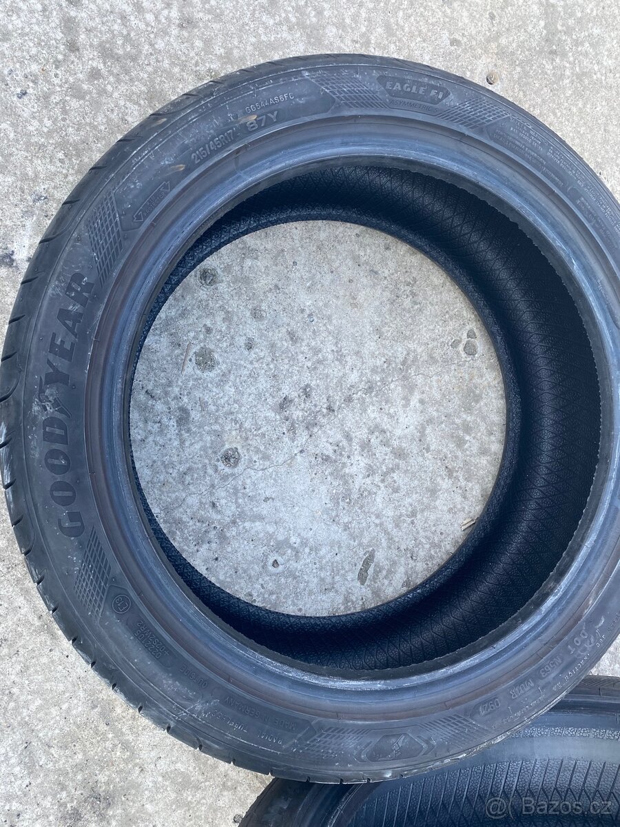 Letní pneu kola 215/45/17 Goodyear - 4