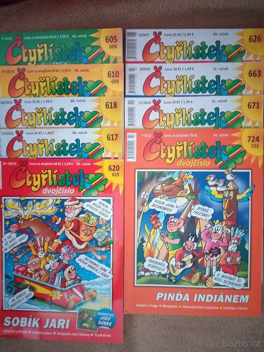 Časopisy Čtyřlístek - 4