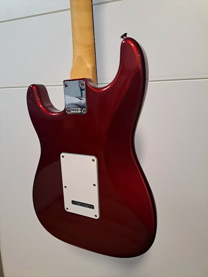 Fender Standard Stratocaster HSS LRL Candy Cola Elektrická k - 4