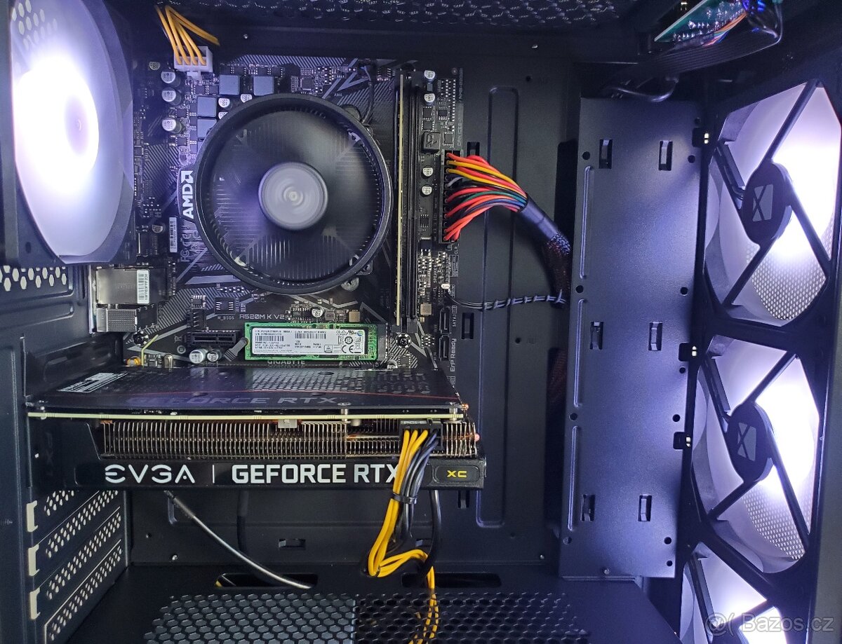 Herní počítač VeinX (RYZEN|RTX 3060 Ti|1TB SSD|WIFI|ZÁRUKA) - 4