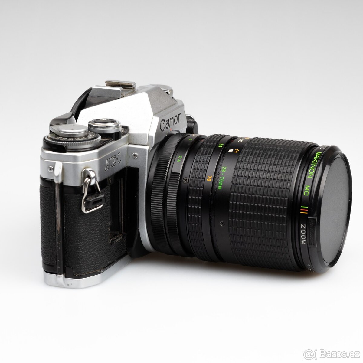 nefunkční Canon AE-1 s objektivem - 4