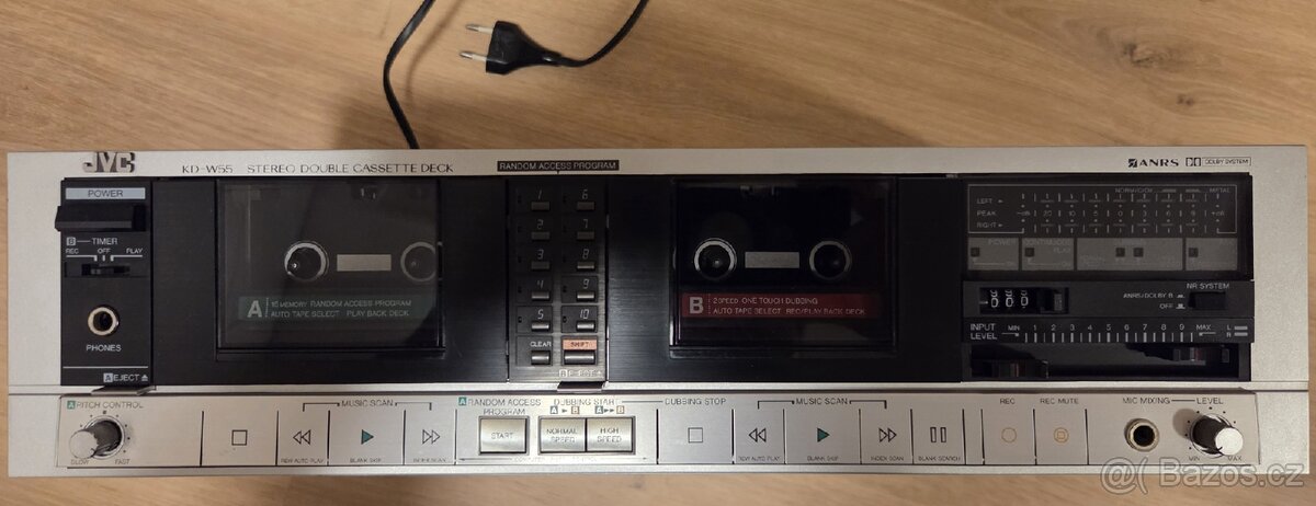 Kazetový magnetofon JVC KD-W55 - 4