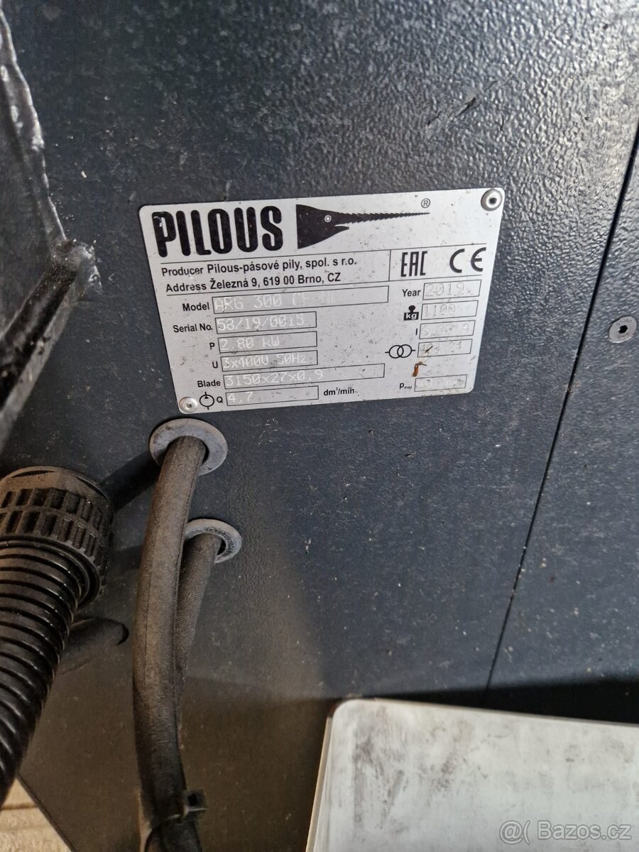 Pásová pila automat PILOUS ARG 300 cf-nc - 4