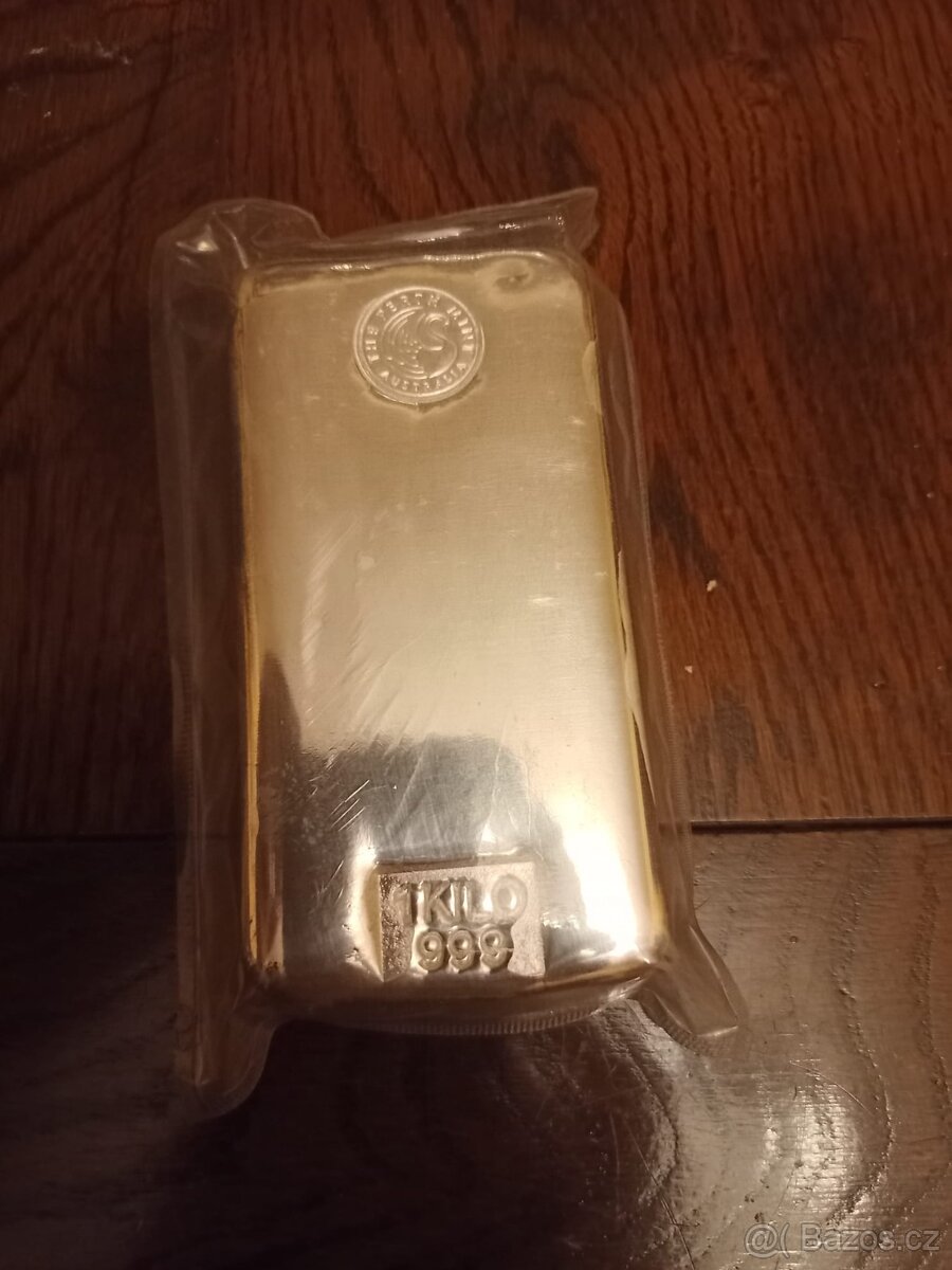 Investiční stříbro - 1000g slitky - 4