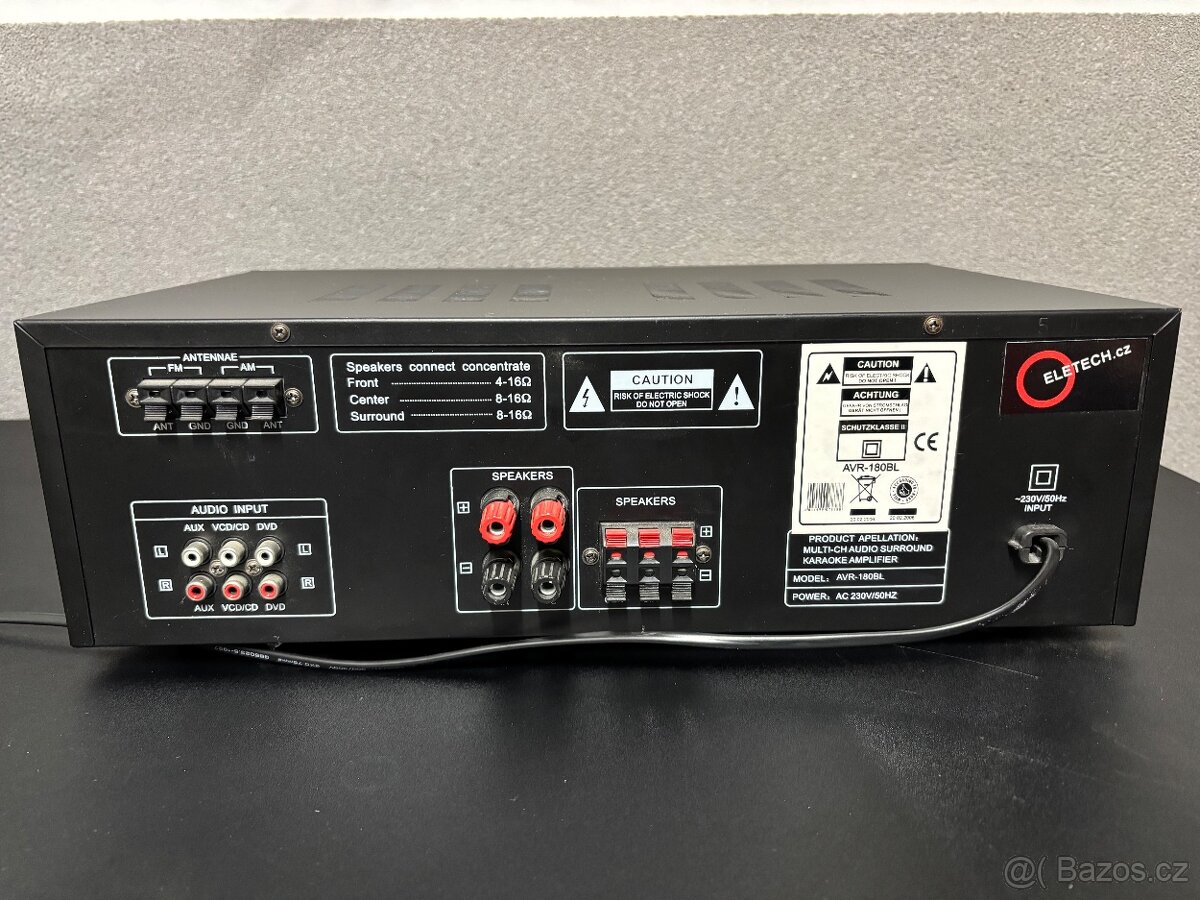 Prodám reproduktory včetně zesilovače - 4