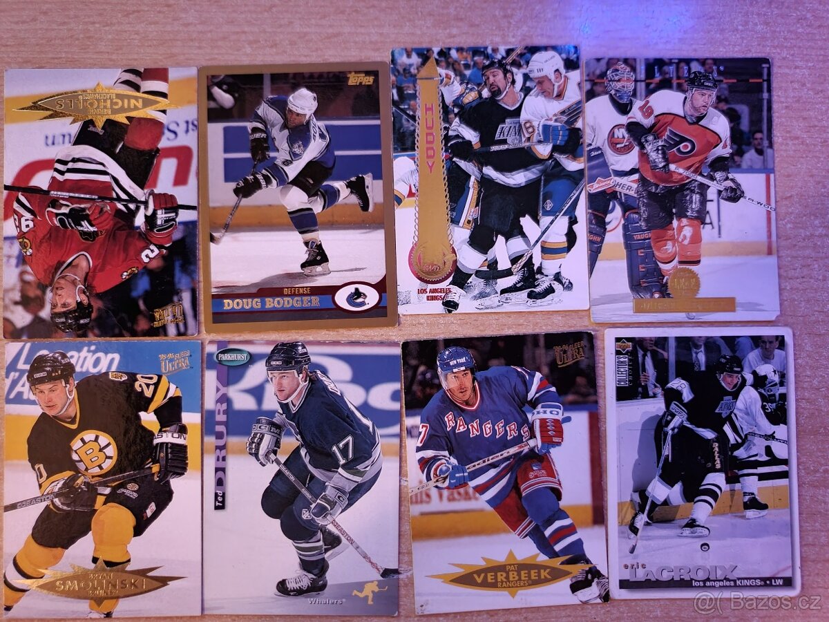 Hokejové kartičky. - 4