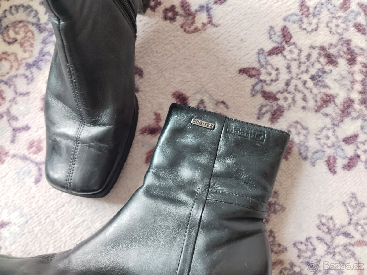 Dámské nízké kotníkové kozačky, vel. 39, Tamaris - 4