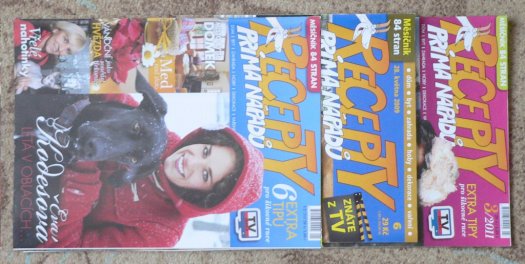 časopis Zahrádkář, Receptář, Recepty prima nápadů ad. - 4