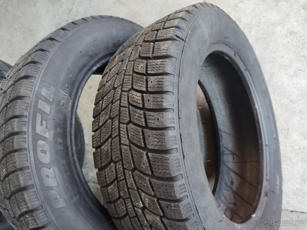 205/55 R16 -VYSOKÝ HRUBÝ VZOREK 7mm 2 - 4pneu - 4