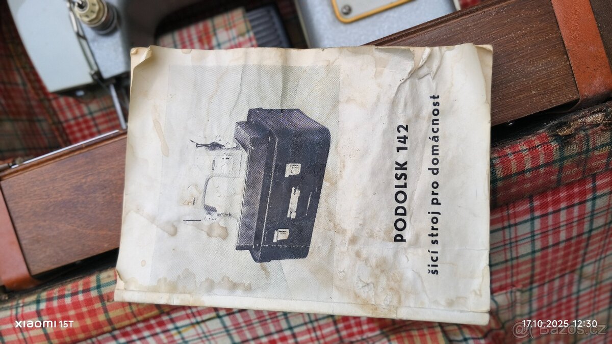 Podolský 142 kufříkový šicí stroj - 4