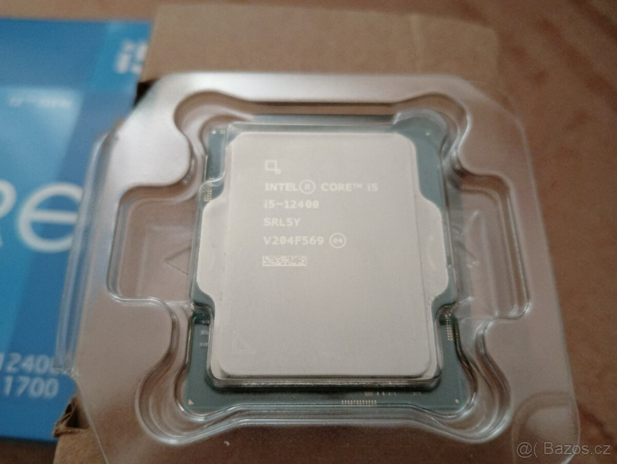 CPU Intel i5 12400,sock. 1700 - 4