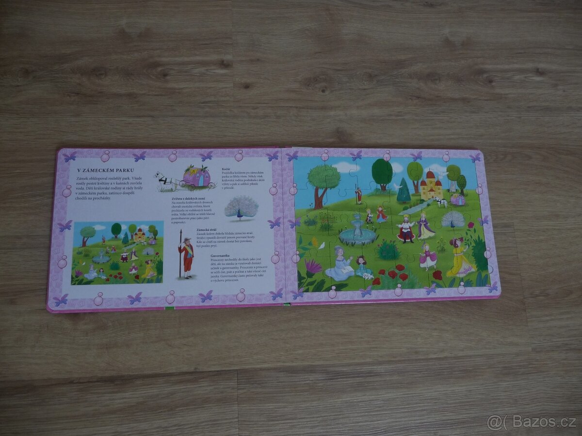 Moje knížka s puzzle Princezny - 4