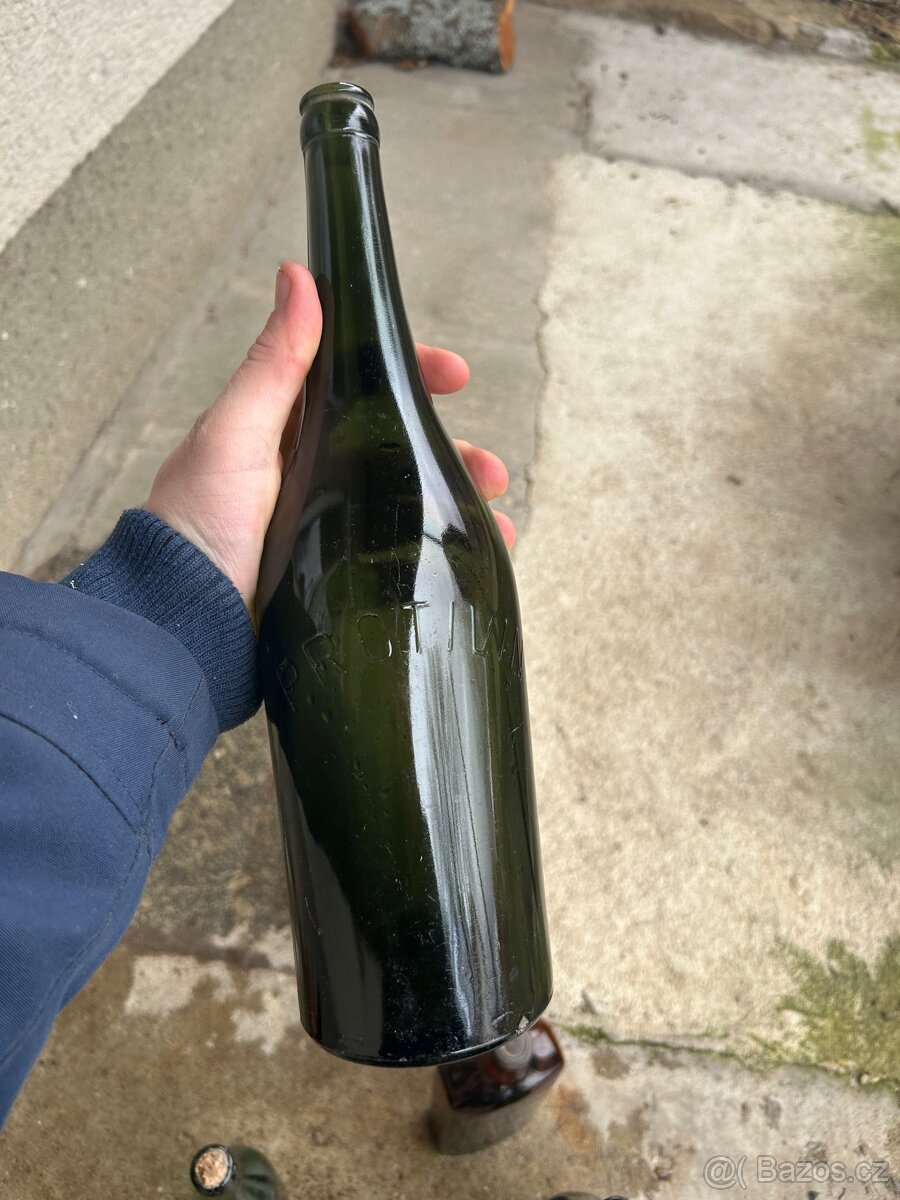 STARÉ PIVNÍ LAHVE PROTIVIN - 4