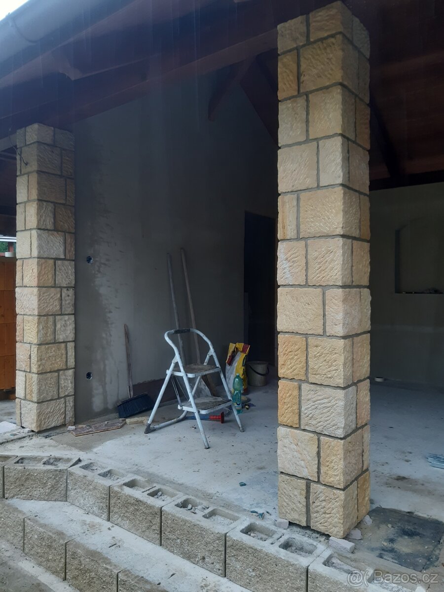 Piskovec, pískovcový obklad - 4