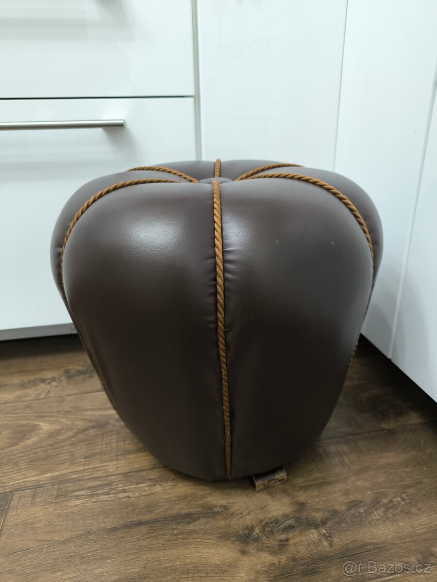 Art Deco taburet "Tulipán" - Jindřich Halabala - 4