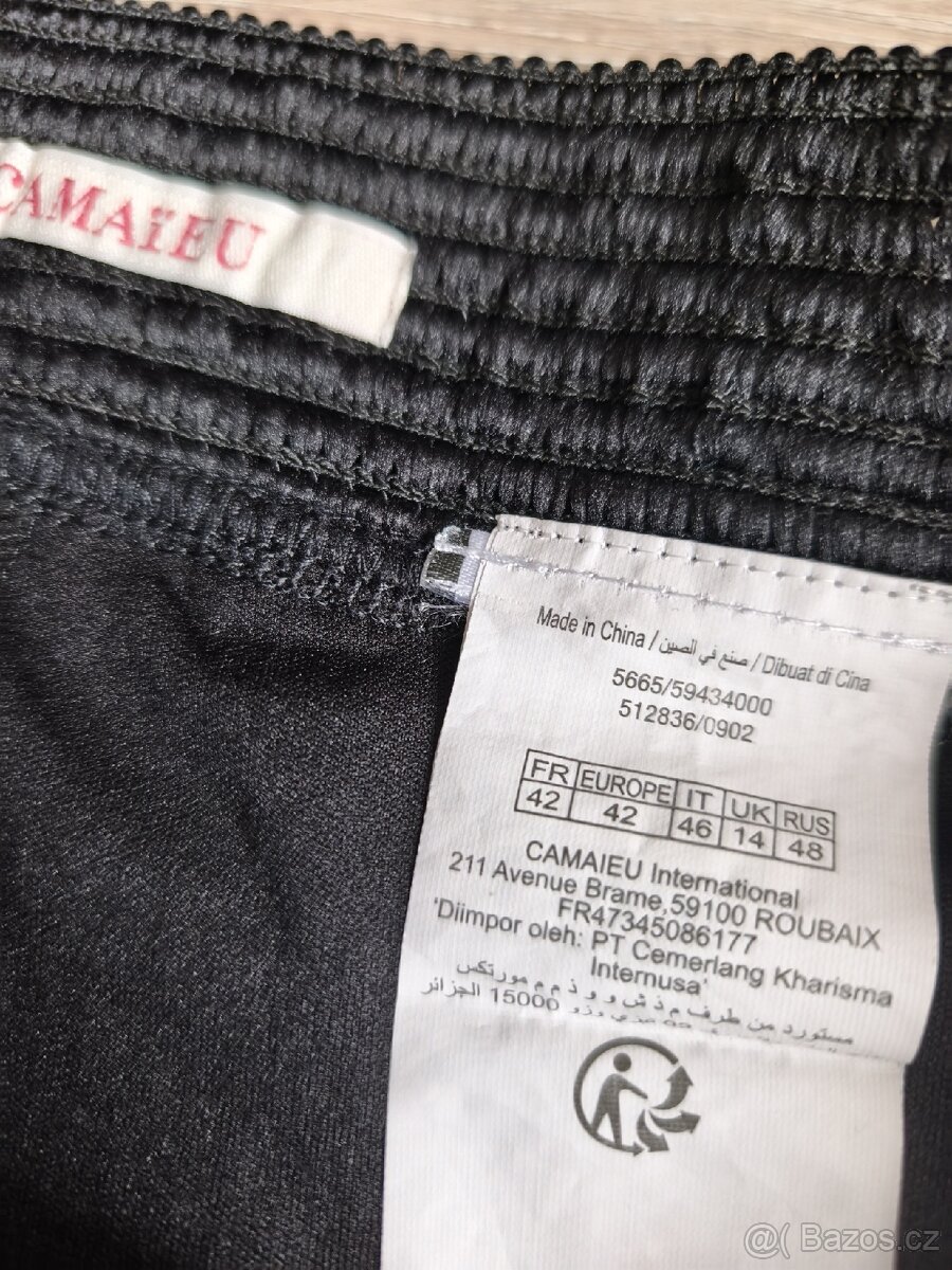 Černá krajková sukně Camaïeu - 42 - 4