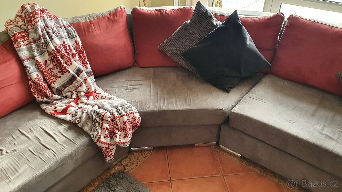 Sedací souprava do U - 4