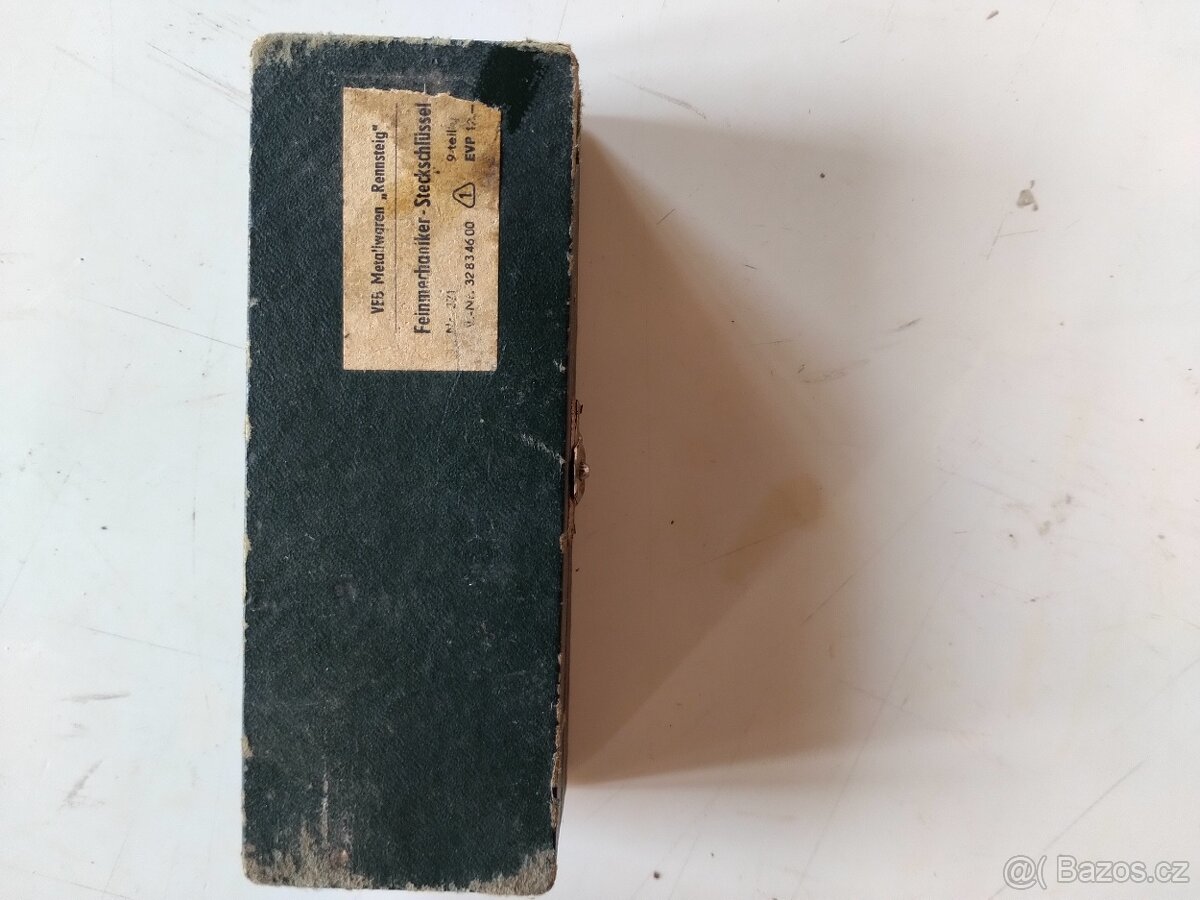 Historická sada nářadí pro jemnou mechaniku - retro - 4