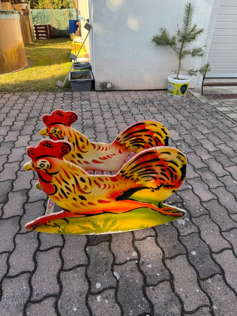 Houpací kohout starožitný - 4